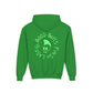 Drikyz Good Guys Finish Last - Green Monkey - (Back Print) Youth Heavy Blend Hoodie