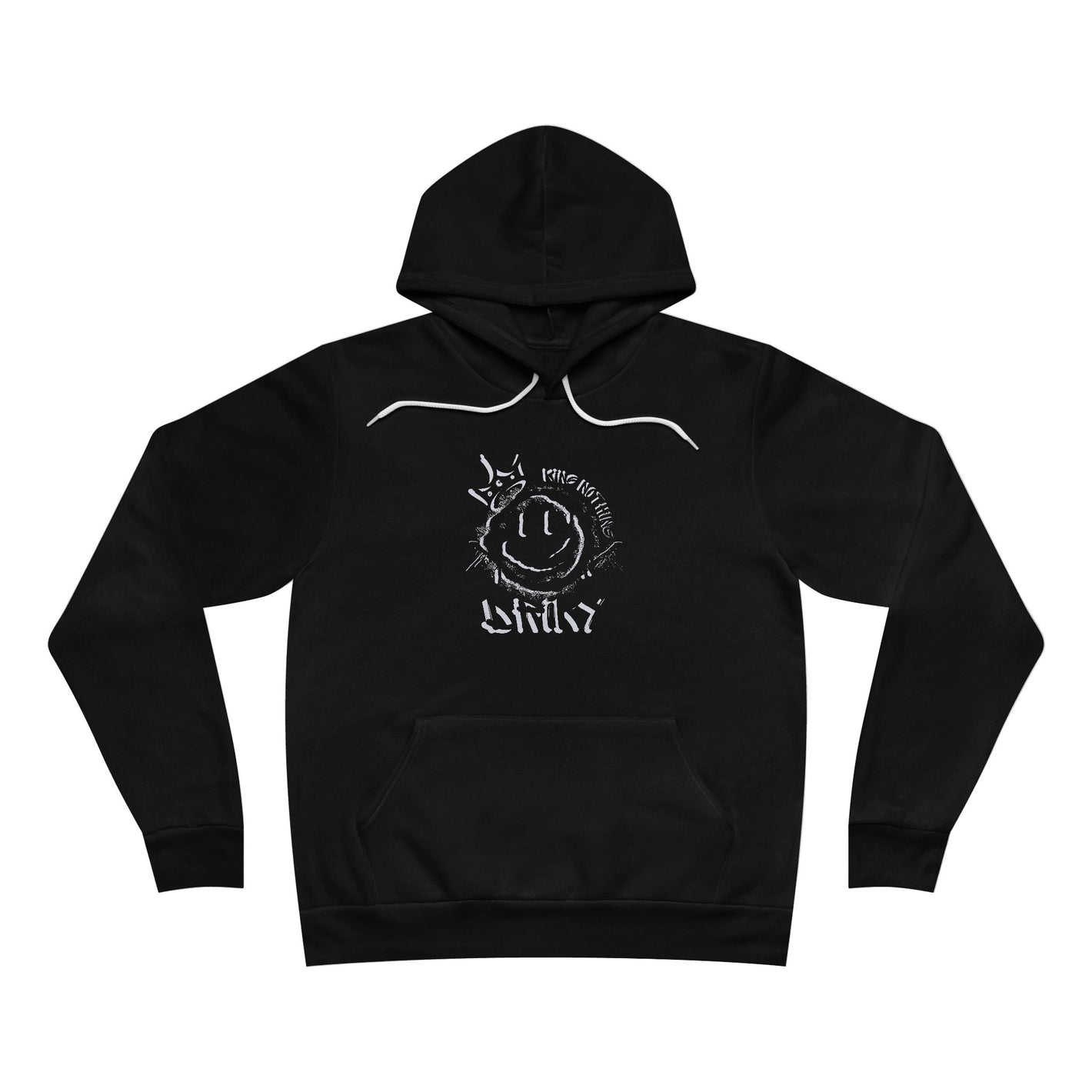 Driky King Nothing - Blackout Fleece Pullover Hoodie