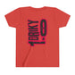 Youth Driky 1 point 0 Bro - Rose Blood Back Print Short Sleeve Tee