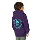 Drikyz Good Guys Finish Last - Blue Brain - (Back Print) Youth Heavy Blend Hoodie