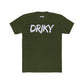Driky Rough Ryder - White Night Cotton Crew Tee