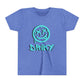 Youth Driky Die Happy - Blue Brain Short Sleeve Tee