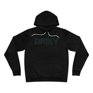 Driky Stud Muffin - Blue Brain Fleece Pullover Hoodie
