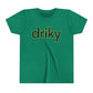 Youth Little Driky - Banana Sunshine Short Sleeve Tee