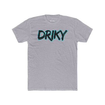 Driky Rough Ryder - Blue Brain Cotton Crew Tee