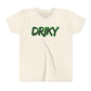 Youth Driky Rough Ryder - Green Monkey Short Sleeve Tee