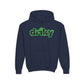 Driky Wear - Green Monkey - Youth Heavy Blend Hoodie