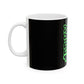 Driky 1 point 0 Bro - Green Monkey 11oz Coffee Cup