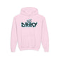 Driky Roy-al - Blue Brain - Youth Heavy Blend Hoodie