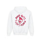 Drikyz Good Guys Finish Last - Rose Blood - (Back Print) Youth Heavy Blend Hoodie