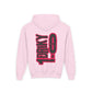 Driky 1 point 0 Bro - Rose Blood - (Back Print) Youth Heavy Blend Hoodie