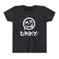 Youth Driky Die Happy - White Night Short Sleeve Tee