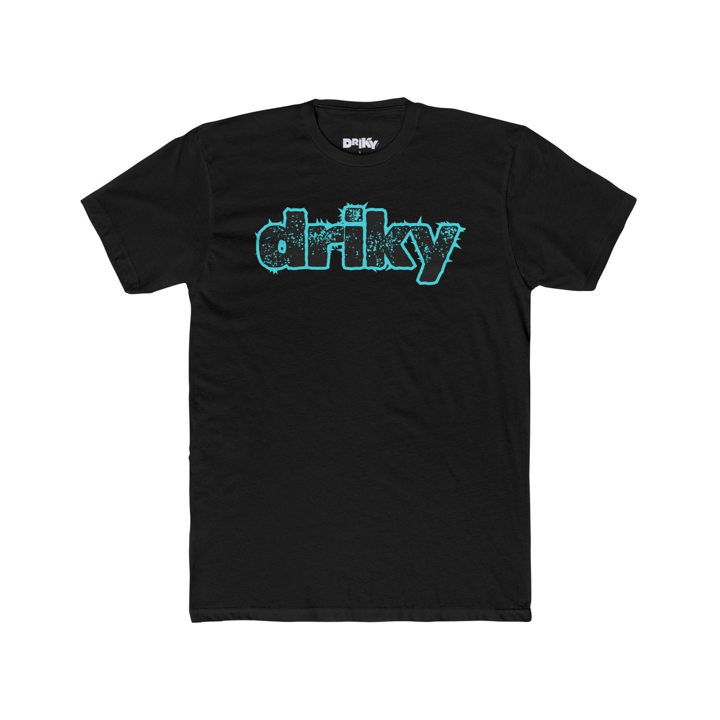Driky Wear - Blue Brain Cotton Crew Tee