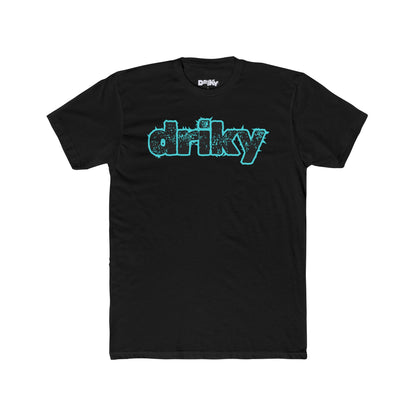 Driky Wear - Blue Brain Cotton Crew Tee