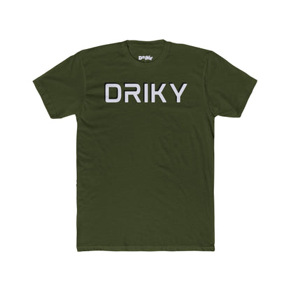 Driky Stud Muffin - White Night Cotton Crew Tee