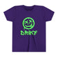 Youth Driky Die Happy - Green Monkey Short Sleeve Tee