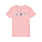Youth Driky Stud Muffin - White Night Short Sleeve Tee