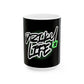 Driky Life - Green Monkey 11oz Coffee Cup