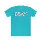 Driky Rough Ryder - White Night Cotton Crew Tee