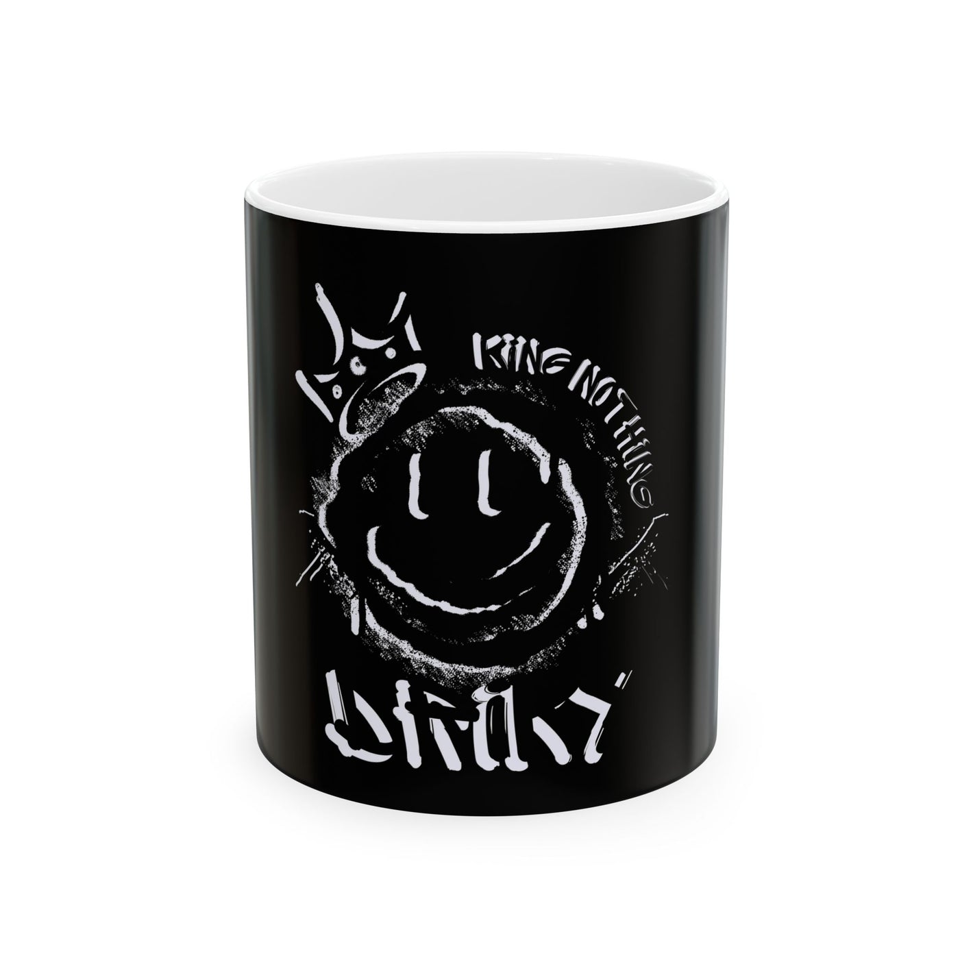 Driky King Nothing - Blackout - 11oz Coffee Cup