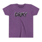 Youth Driky Rough Ryder - Blackout Short Sleeve Tee