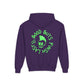 Drikyz Good Guys Finish Last - Green Monkey - (Back Print) Youth Heavy Blend Hoodie