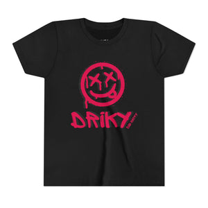 Youth Driky Die Happy - Rose Blood Short Sleeve Tee