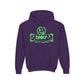 Driky Laugh at the World - Green Monkey - Youth Heavy Blend Hoodie