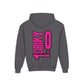 Driky 1 point 0 Bro - Pinkerton - (Back Print) Youth Heavy Blend Hoodie