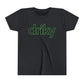 Youth Little Driky - Green Monkey Short Sleeve Tee