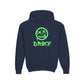 Driky Die Happy -  Green Monkey - Youth Heavy Blend Hoodie
