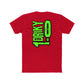 Driky 1 point 0 Bro Green Monkey - Back Print Cotton Crew Tee