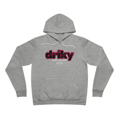Driky Wear ESTD - Rose Blood Fleece Pullover Hoodie