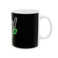 Driky Life - Green Monkey 11oz Coffee Cup