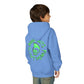 Drikyz Good Guys Finish Last - Green Monkey - (Back Print) Youth Heavy Blend Hoodie