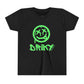 Youth Driky Die Happy - Green Monkey Short Sleeve Tee