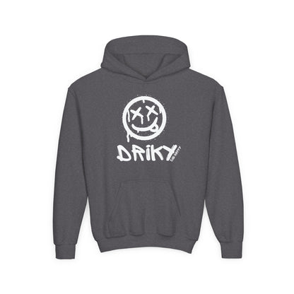 Driky Die Happy -  Simple - Youth Heavy Blend Hoodie