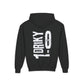 Driky 1 point 0 Bro - OG2 - (Back Print) Youth Heavy Blend Hoodie