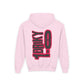 Youth Driky 1 point 0 Bro - Rose Blood Backprint - Heavy Blend Hoodie 16 Colors