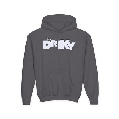 Get Driky - White Night - Youth Heavy Blend Hoodie