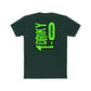 Driky 1 point 0 Bro Green Monkey - Back Print Cotton Crew Tee
