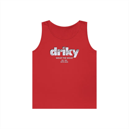 Driky ESTD Wear - White Night - Tank Top