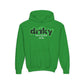 Driky ESTD Wear - Green Monkey - Youth Heavy Blend Hoodie
