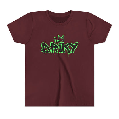 Youth Driky Roy-al - Green Monkey Short Sleeve Tee