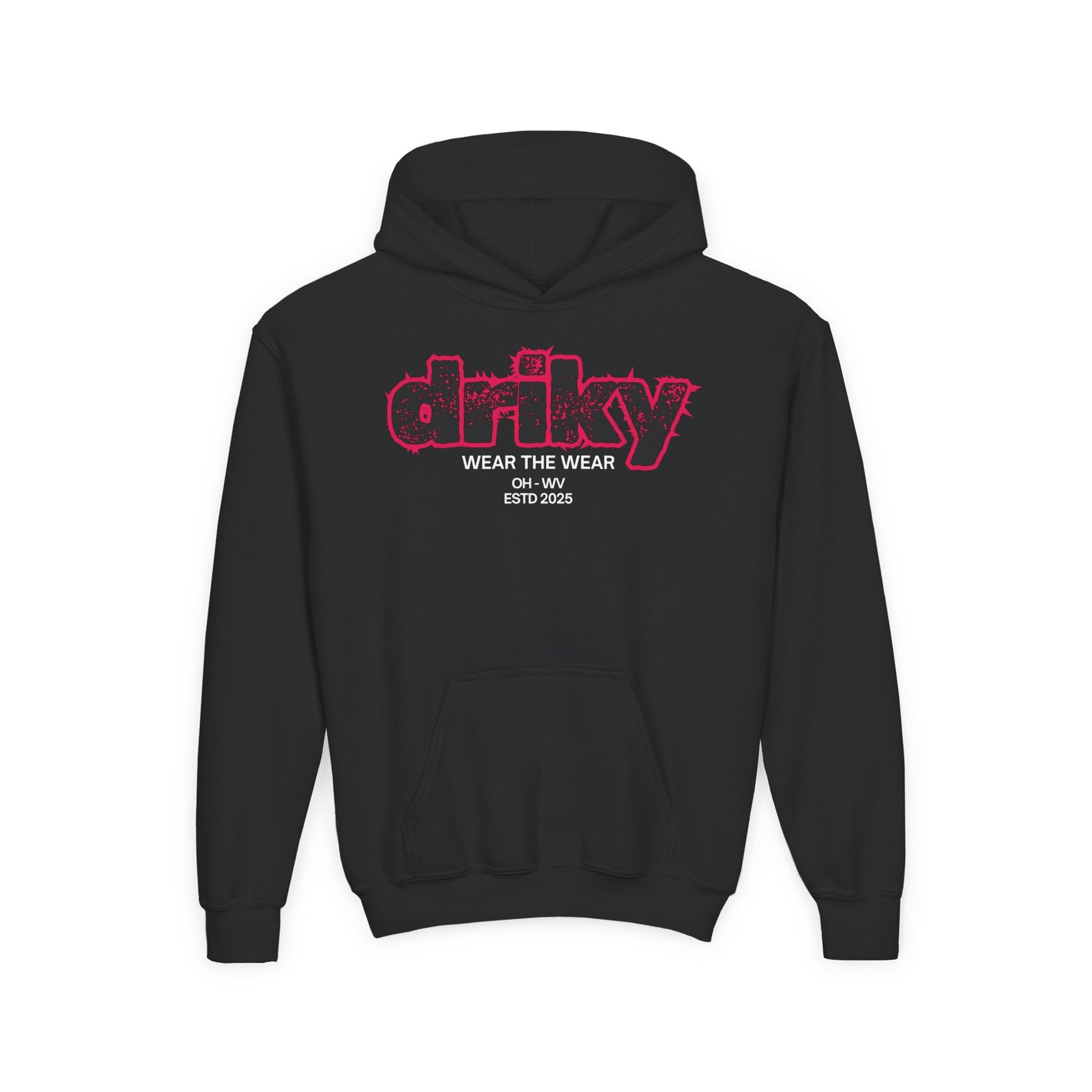 Driky ESTD Wear - Rose Blood - Youth Heavy Blend Hoodie