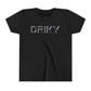 Youth Driky Stud Muffin - Blackout Short Sleeve Tee