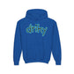Limp Driky - Blue Brain - Youth Heavy Blend Hoodie