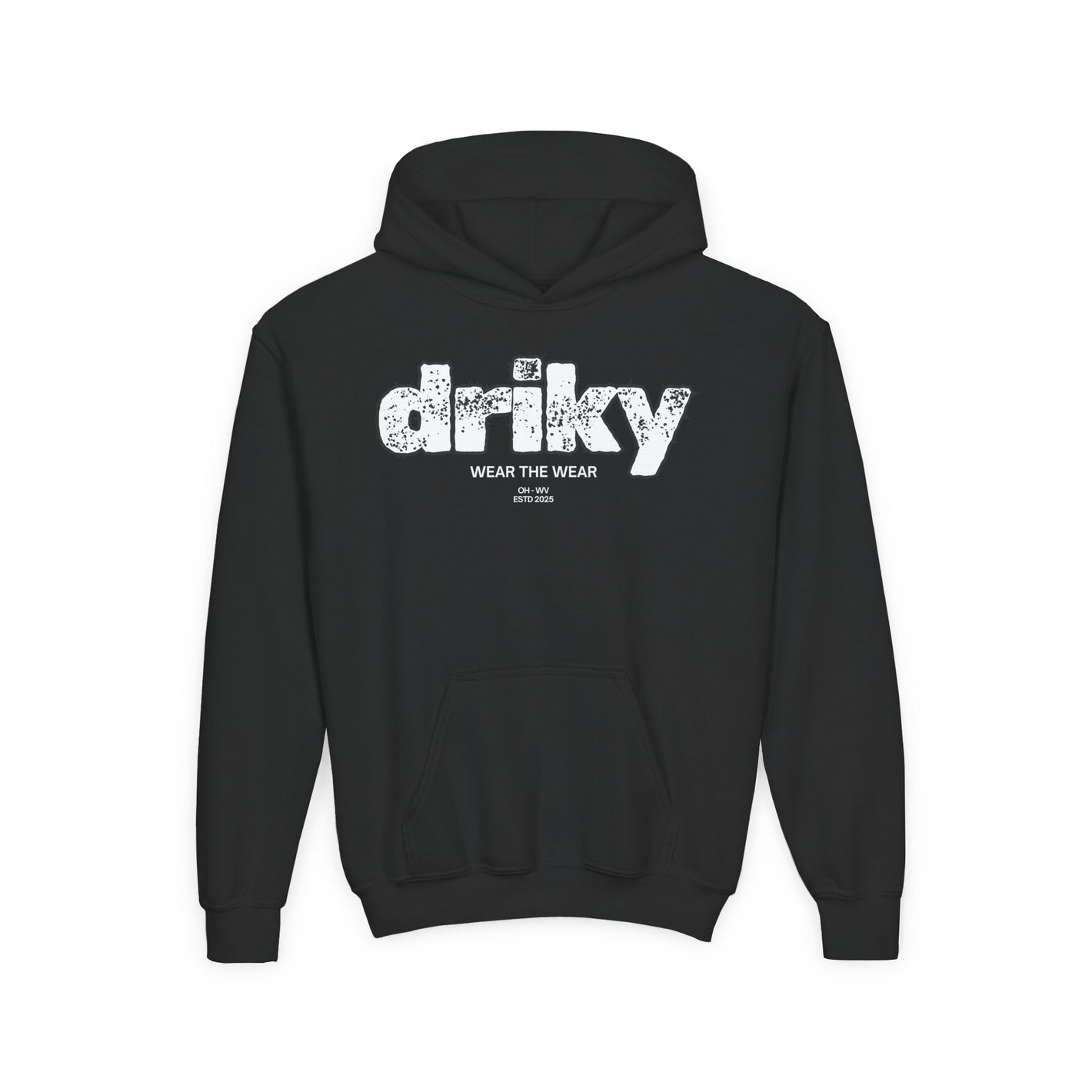 Driky ESTD Wear - OG2 - Youth Heavy Blend Hoodie