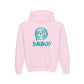 Driky Die Happy -  Blue Brain - Youth Heavy Blend Hoodie