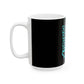 Driky 1 point 0 Bro - Blue Brain 11oz Coffee Cup